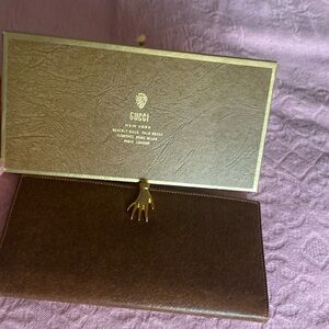 Gucci checkbook holder